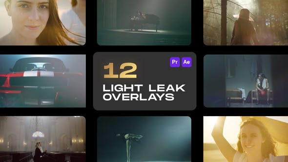 Light Leak Overlays - Download Videohive 34535325