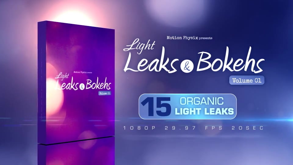 Light Leaks and Bokehs Vol 1 - Download Videohive 9822840