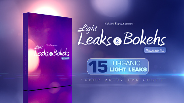 Light Leaks and Bokehs Vol 1 - Download Videohive 9822840