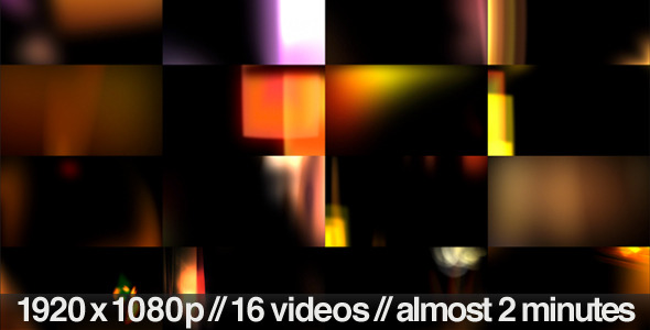 Light Leaks and Flares Overlays 16 Video Bundle - Download Videohive 1678614
