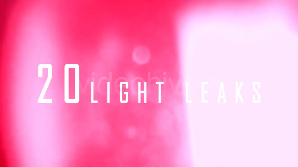 Light Leaks - Download Videohive 4974239