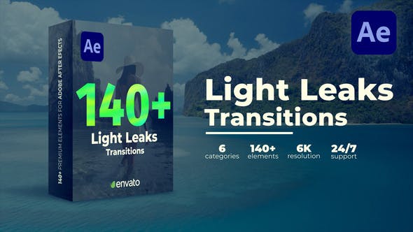 Light Leaks Transitions - Download 43311023 Videohive