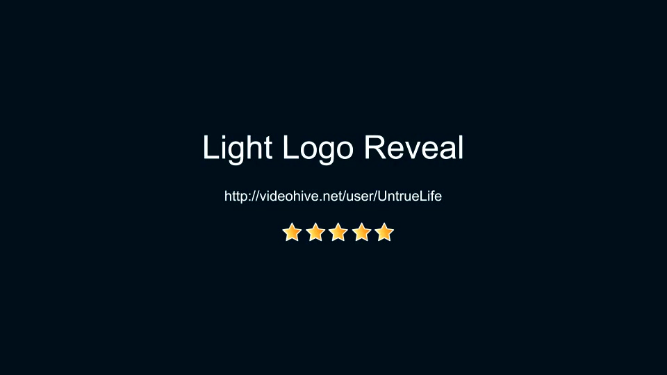 Light Logo Reveal - Download Videohive 10946472