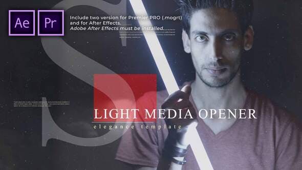 Light Media Opener | Slideshow - 30449150 Videohive Download