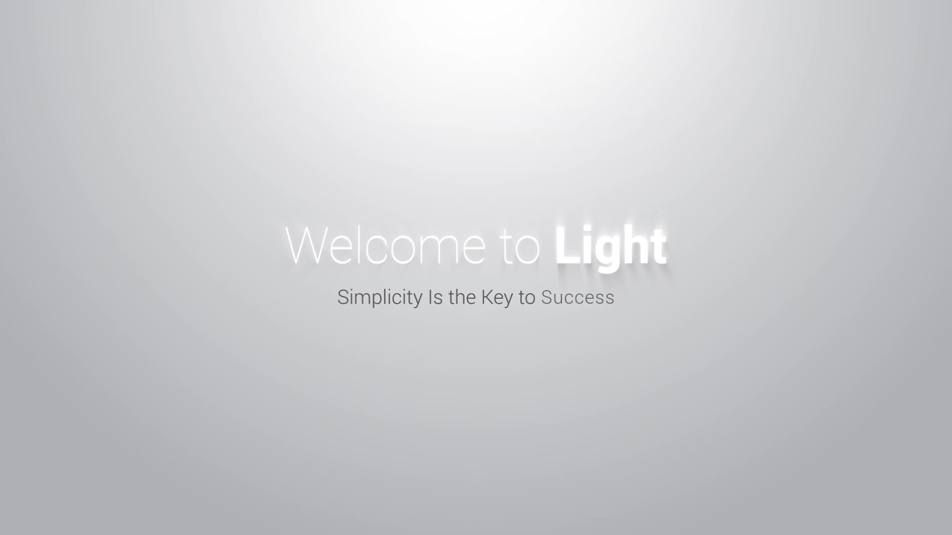 Light Presentation Pack - Download Videohive 19247652
