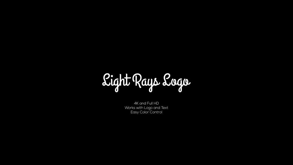 Light Rays Logo Videohive 23086634 After Effects Image 1
