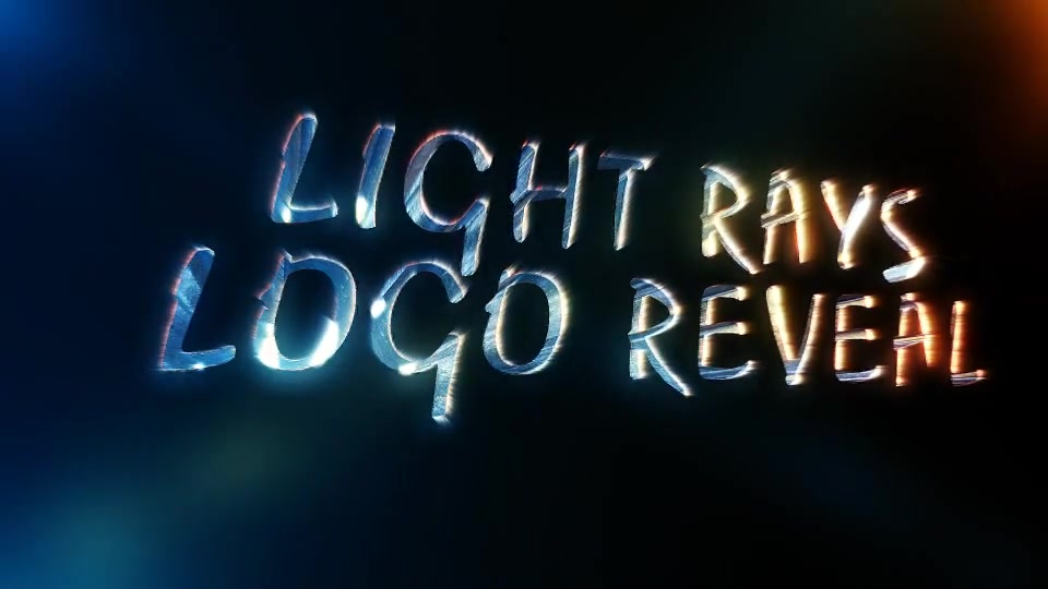 Light Rays Logo Videohive 8281461 After Effects Image 4
