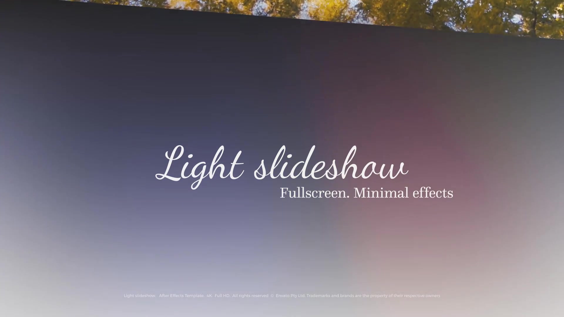 Light Slideshow Fullscreen Slideshow Videohive 31348272 After Effects Image 11
