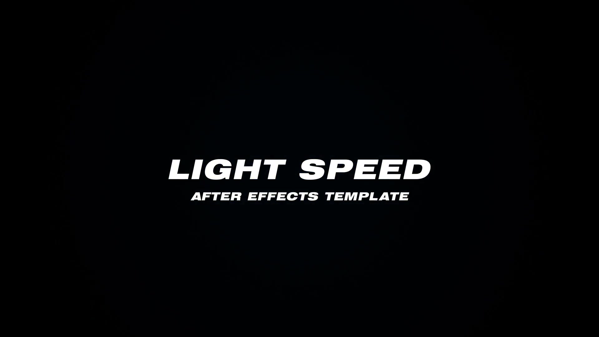 Light Speed Logo Videohive 21695247 After Effects Image 6