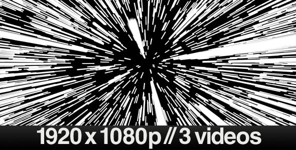 Light Speed Starwars Series of 3 Videos - Download Videohive 157164