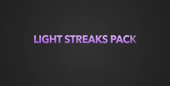 Light Streaks Pack - Videohive Download 12113226