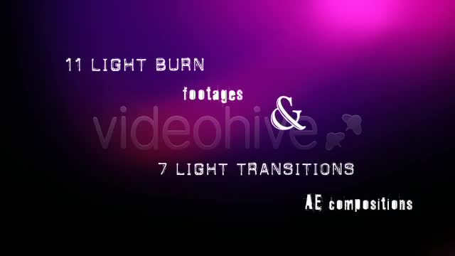 Light transitions & burns (AE CS4 & footages) - Download Videohive 140862