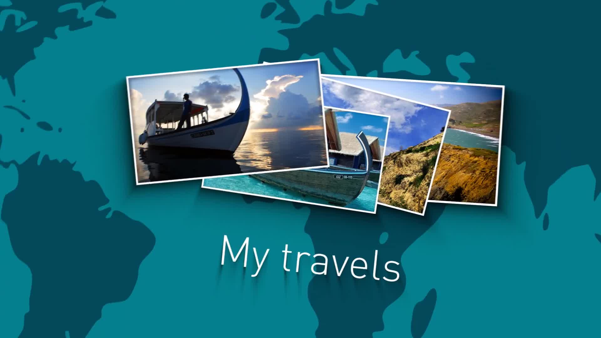 Light Travel Map Slideshow Videohive 7345956 After Effects Image 1