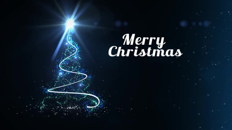 Light Tree Christmas Greetings | Premiere Pro - Download Videohive 22872863