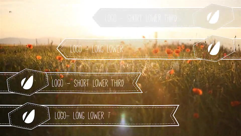 Light Vintage // Lower Thirds Pack Videohive 4288189 After Effects Image 8