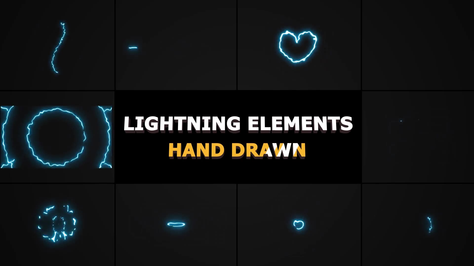 Lightning Elements | FCPX Videohive 24266609 Apple Motion Image 3