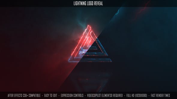 Lightning Logo Reveal - 27483938 Videohive Download