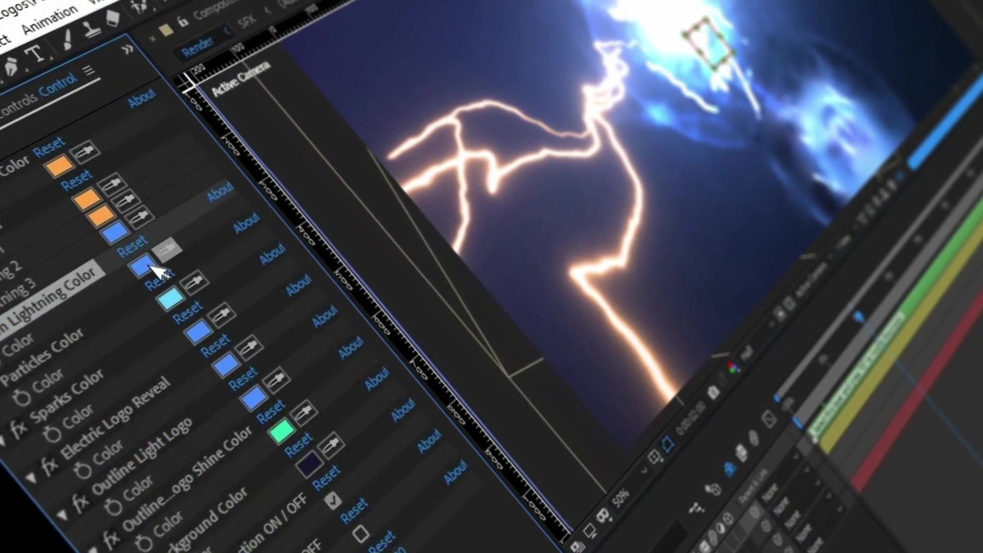 Lightning Portal Logo Reveal Videohive 42845076 After Effects Image 5