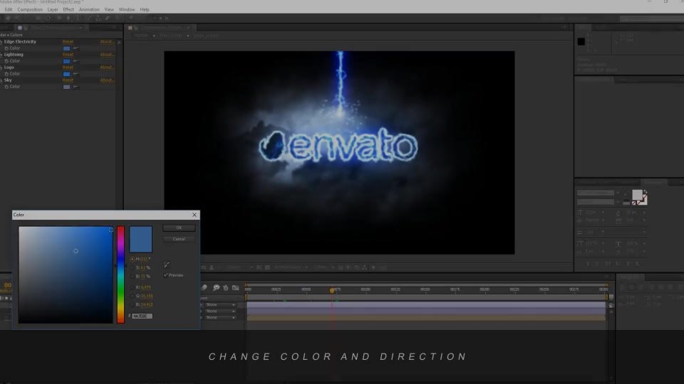 Lightning Strike Reveal - Download Videohive 20877011