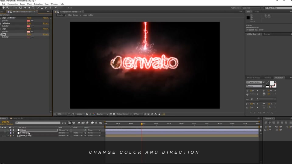 Lightning Strike Reveal - Download Videohive 20877011