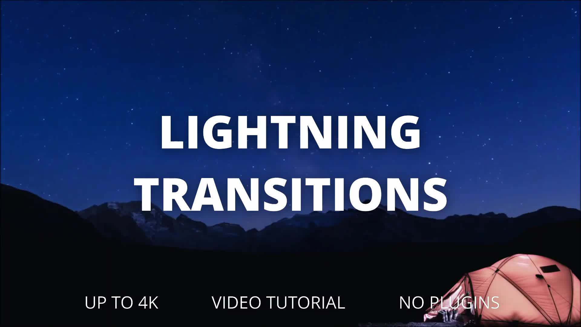 Lightning Transitions for DaVinci Resolve Videohive 32194267 DaVinci Resolve Image 1