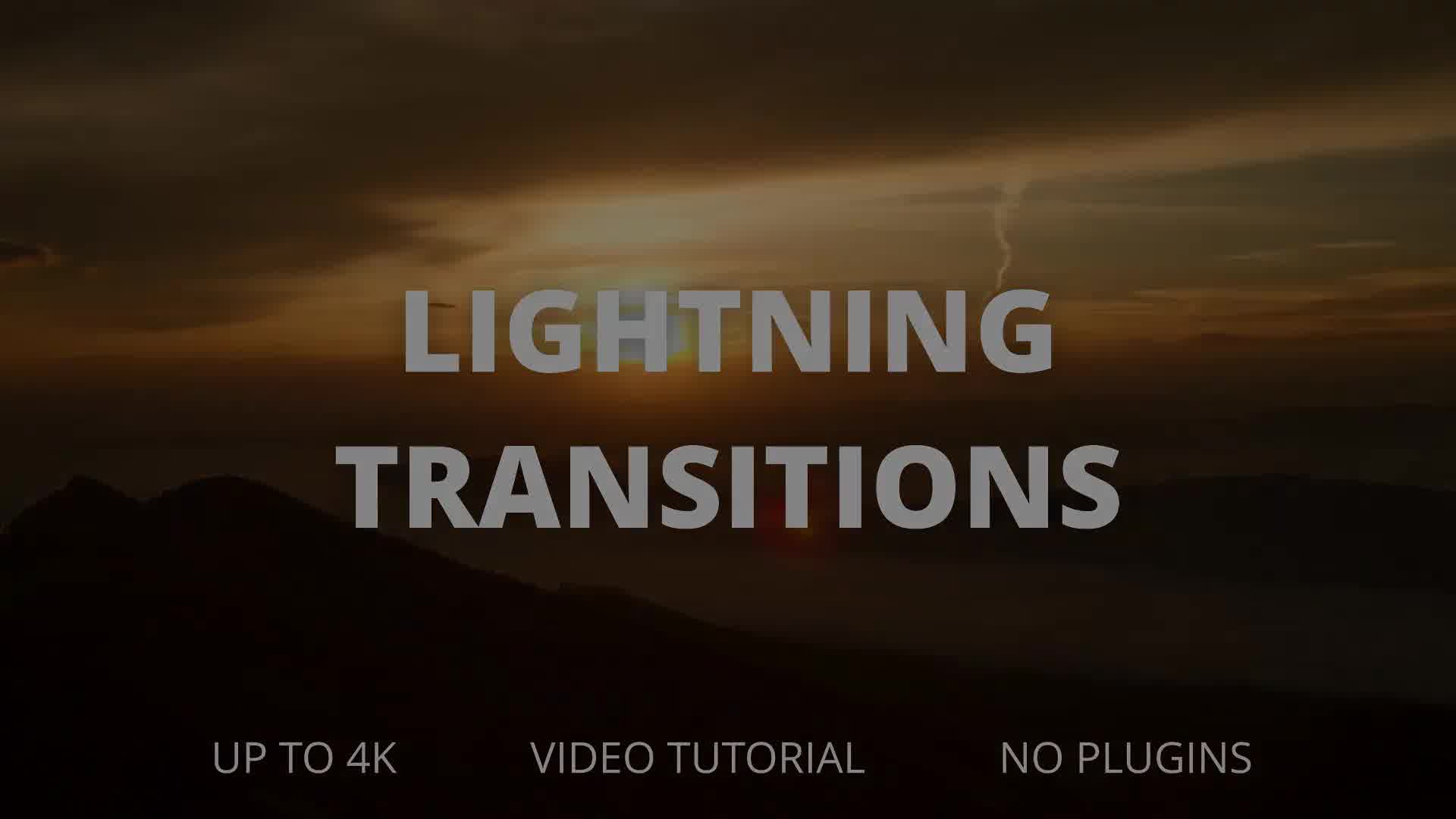 Lightning Transitions for DaVinci Resolve Videohive 32194267 DaVinci Resolve Image 11