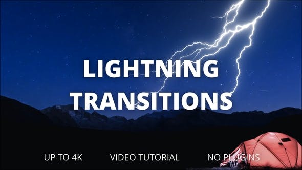 Lightning Transitions for DaVinci Resolve - 32194267 Videohive Download