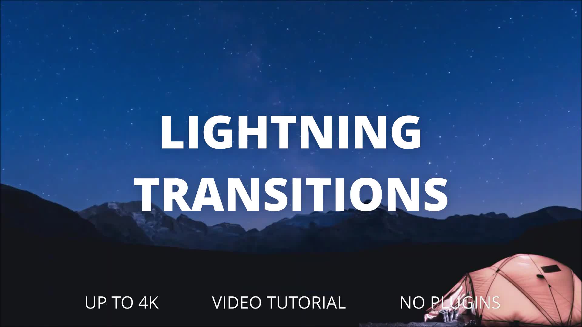 Lightning Transitions for Premiere Pro Videohive 39088760 Premiere Pro Image 1