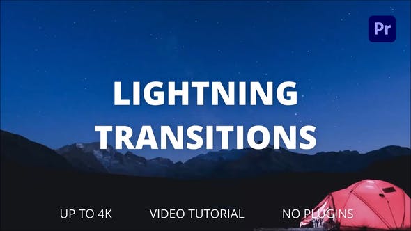 Lightning Transitions for Premiere Pro - Videohive 39088760 Download