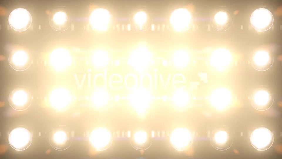 flashing lights video effect