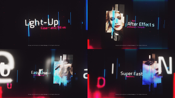 LightUP Cinematic Titles - Download Videohive 23313733