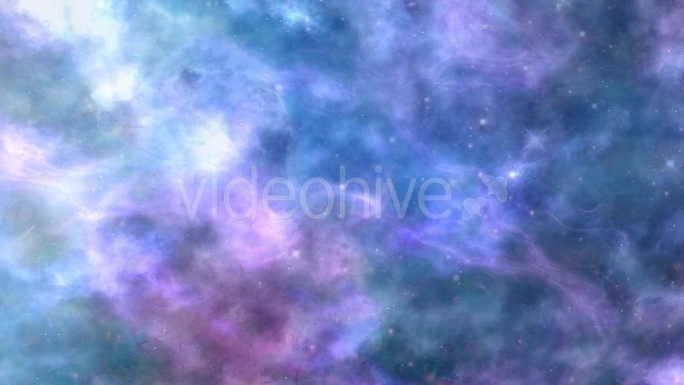 Lilac Blue Space Nebula - Download Videohive 19276603
