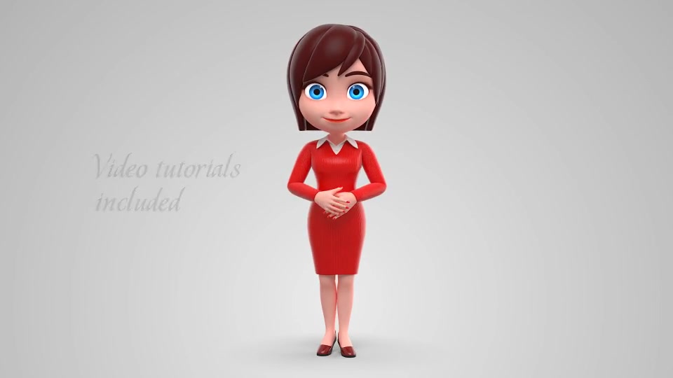 Lily Character Animation Kit - Download Videohive 19250024