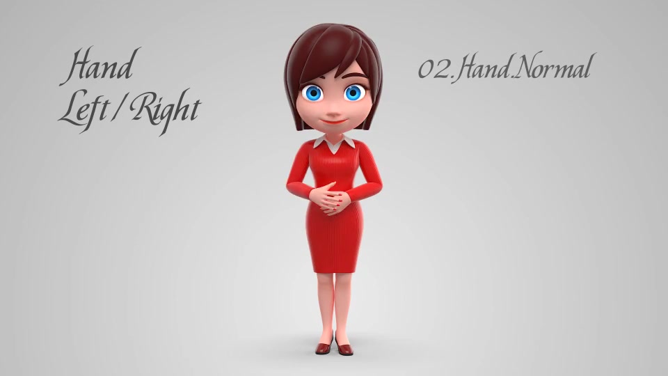 Lily Character Animation Kit - Download Videohive 19250024