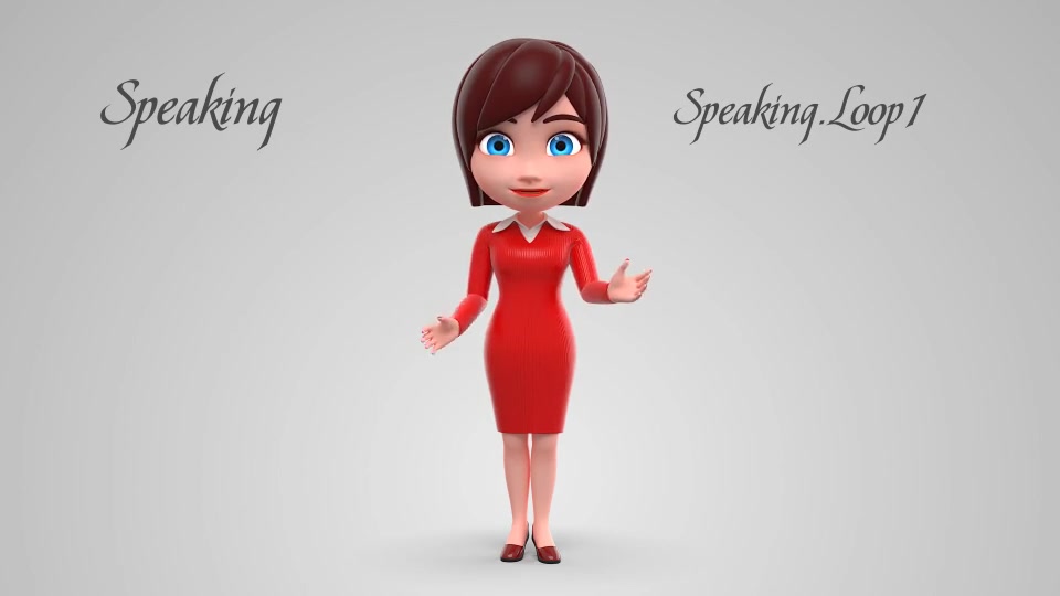 Lily Character Animation Kit - Download Videohive 19250024