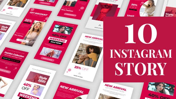 Limited Stock Fashion Instagram Stories - Download 33221896 Videohive