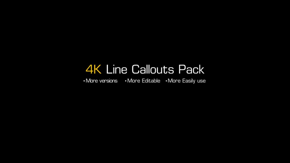 Line Call Outs Pack - Download Videohive 16793780