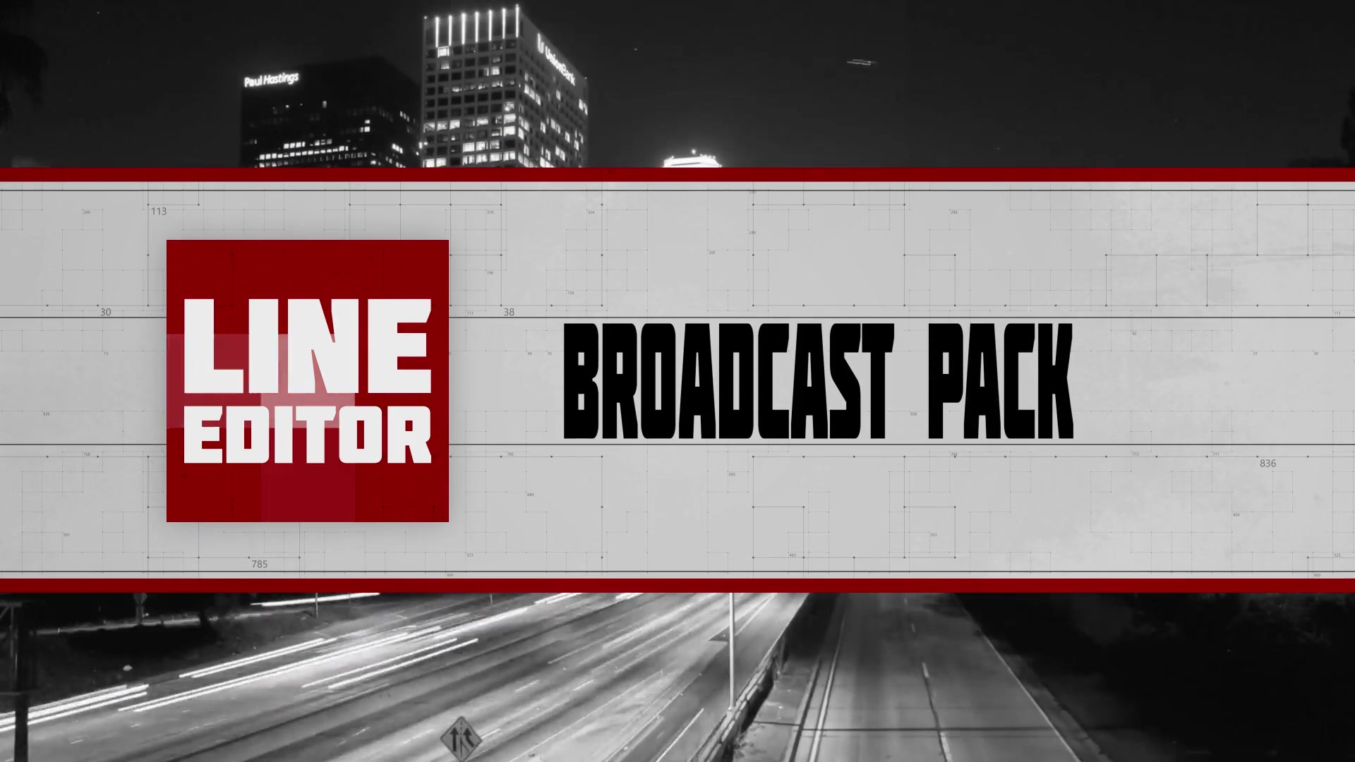 Line Editor (Broadcast Pack) Videohive 2894280 After Effects Image 4