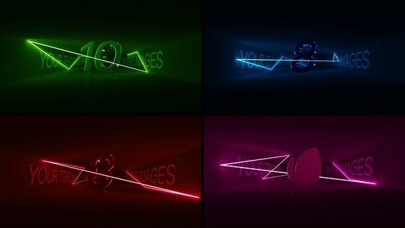 Line Light Countdown - Videohive 23650684 Download