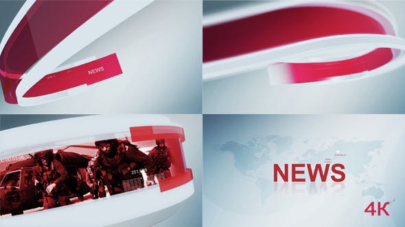 Line News 4K - 14785363 Videohive Download