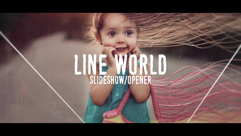 Line World Slideshow - Download Videohive 16363336