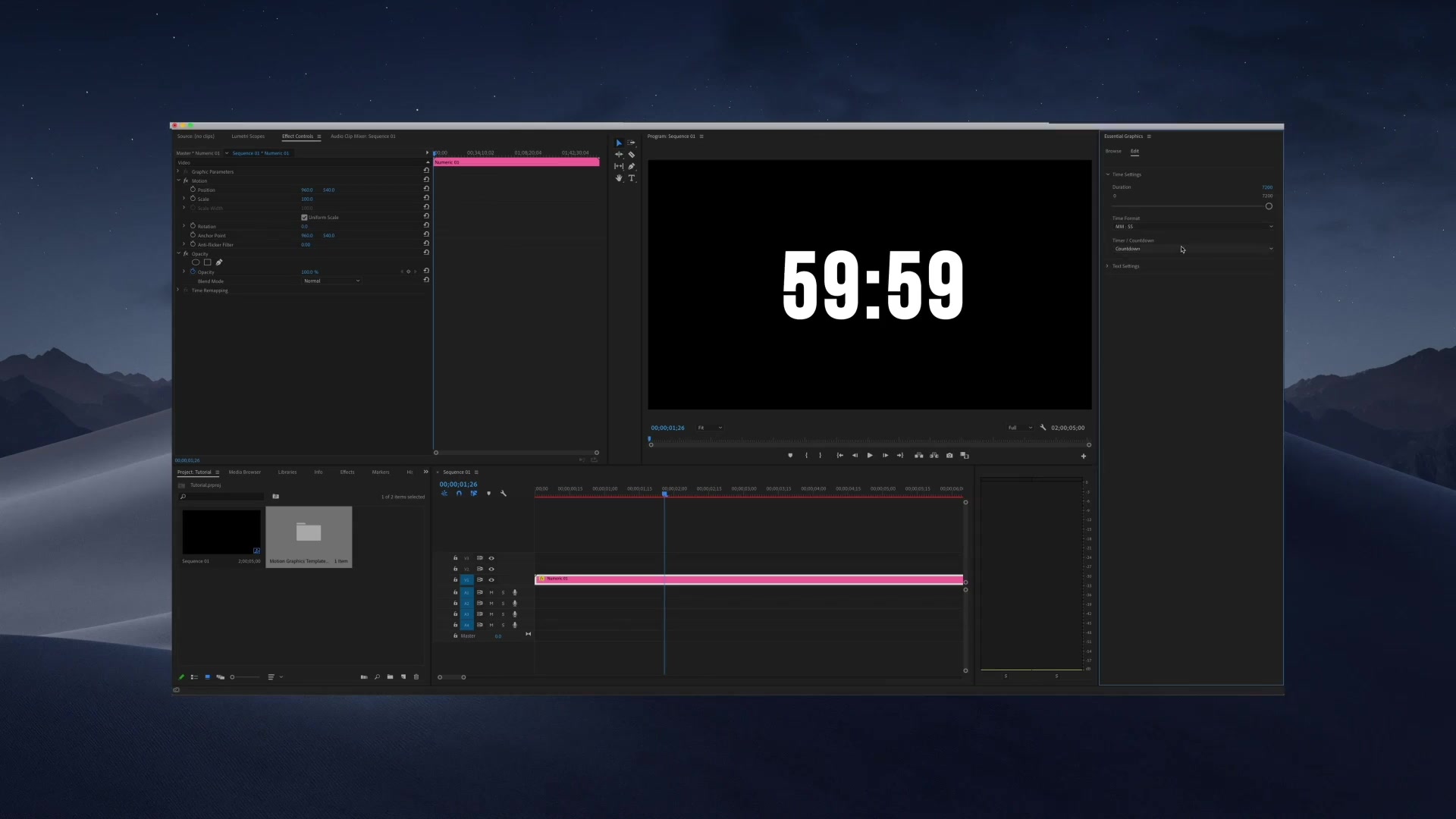 Linear Timers & Countdowns l MOGRT for Premiere Pro Videohive 37213283 Premiere Pro Image 9