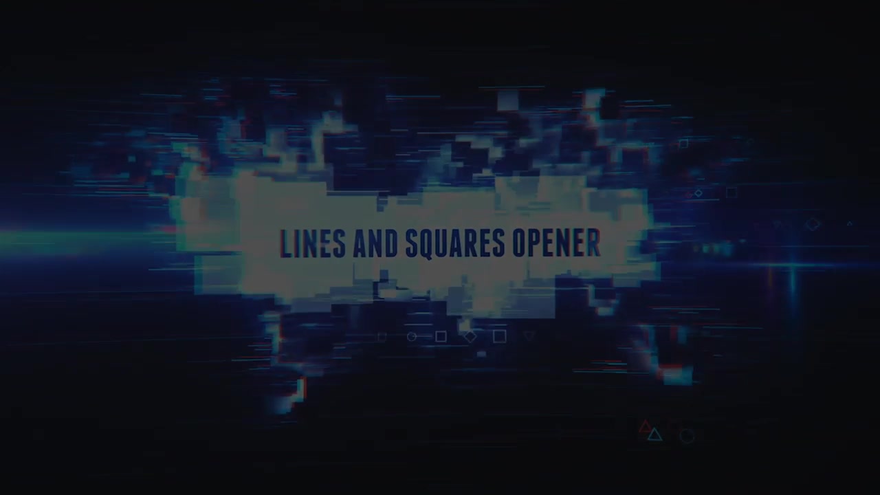 Lines and Squares Opener Videohive 19708750 After Effects Image 13