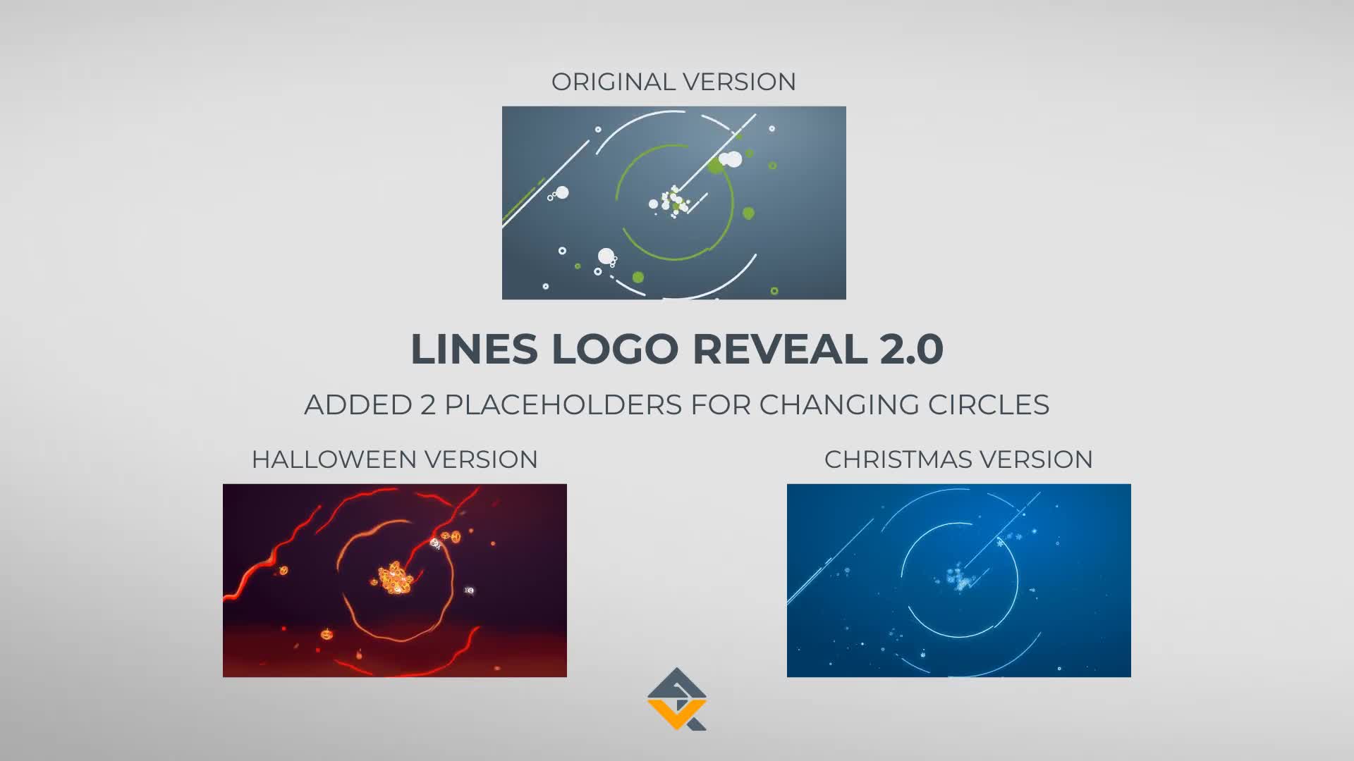 Lines Logo Reveal. +Christmas/Halloween ver. Videohive 20982099 After Effects Image 1