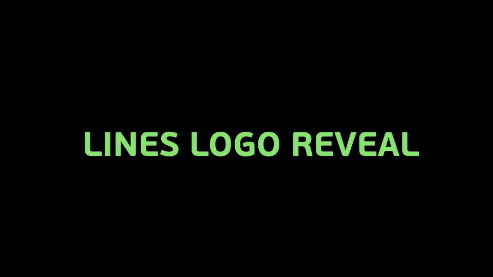 Lines Logo Reveal - Download Videohive 15025883