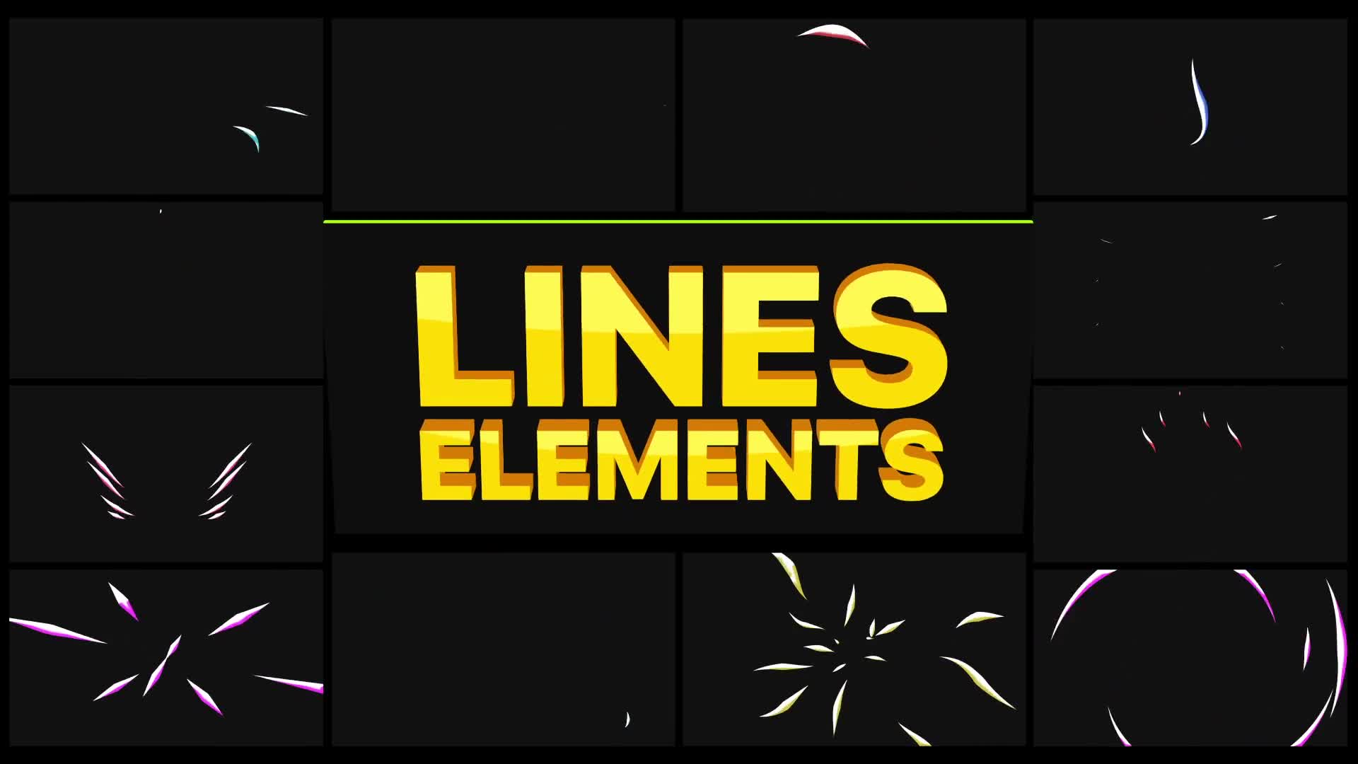 Lines Pack | After Effects Videohive 32385842 After Effects Image 1