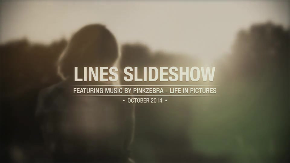 Lines Slideshow - Download Videohive 9105803