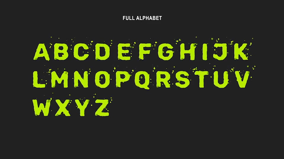 Liquid Alphabet Videohive 23754381 After Effects Image 6