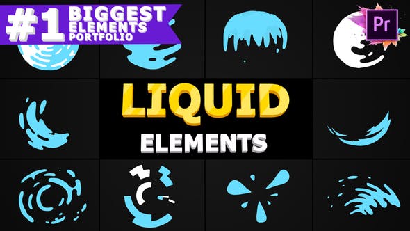 Liquid Circles | Premiere Pro MOGRT - 28475775 Videohive Download
