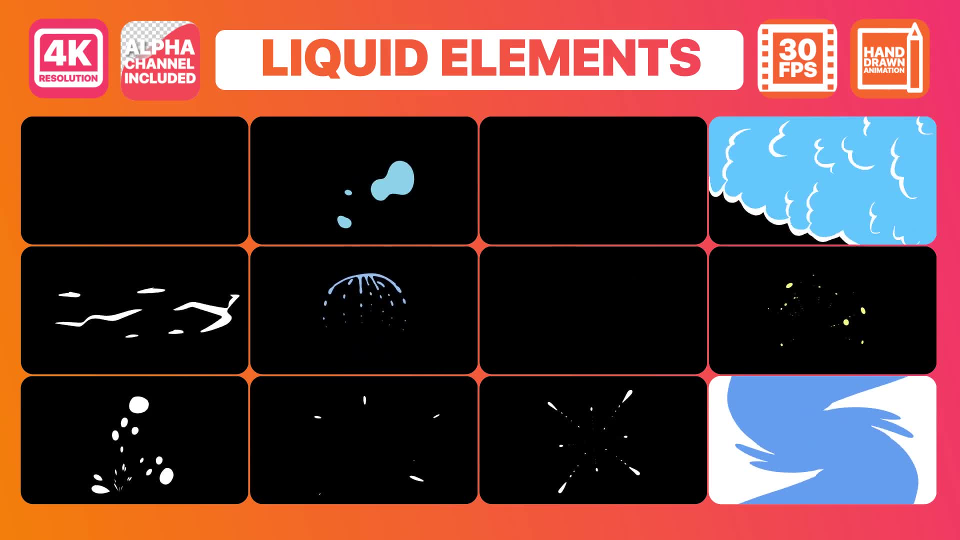 Liquid Elements And Titles | Premiere Pro MOGRT Videohive 29223890 Premiere Pro Image 2